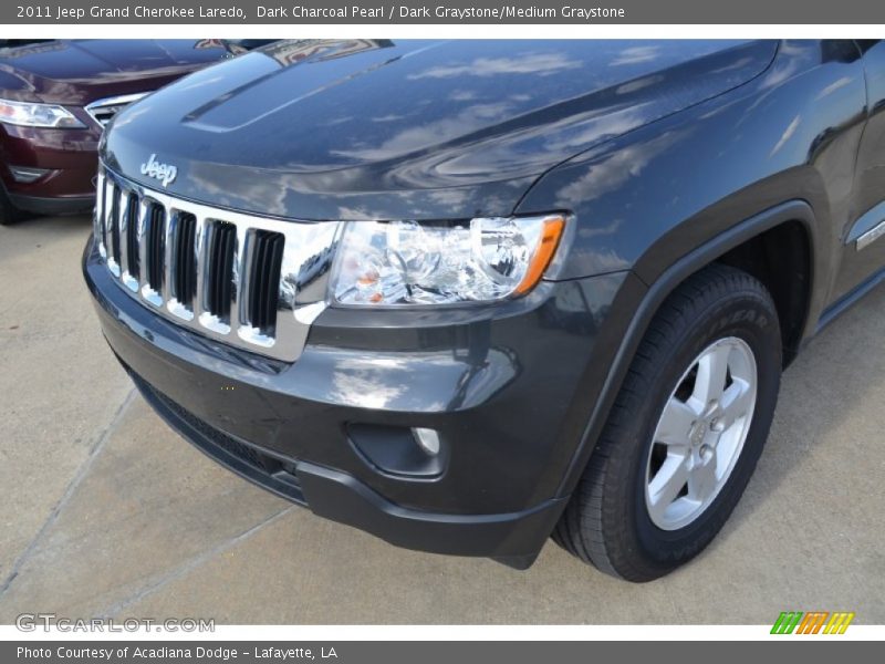 Dark Charcoal Pearl / Dark Graystone/Medium Graystone 2011 Jeep Grand Cherokee Laredo