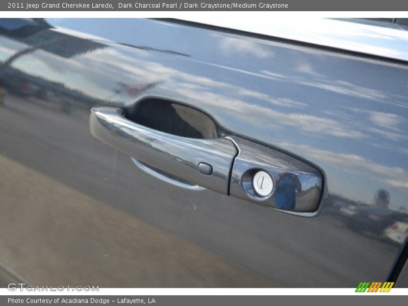 Dark Charcoal Pearl / Dark Graystone/Medium Graystone 2011 Jeep Grand Cherokee Laredo