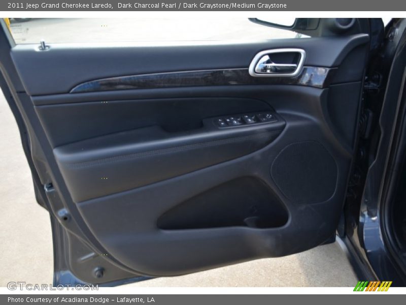 Dark Charcoal Pearl / Dark Graystone/Medium Graystone 2011 Jeep Grand Cherokee Laredo