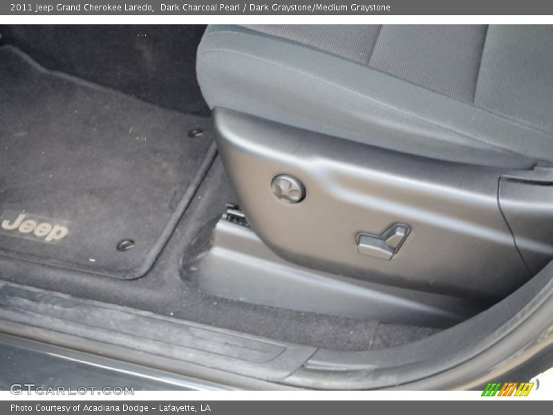 Dark Charcoal Pearl / Dark Graystone/Medium Graystone 2011 Jeep Grand Cherokee Laredo