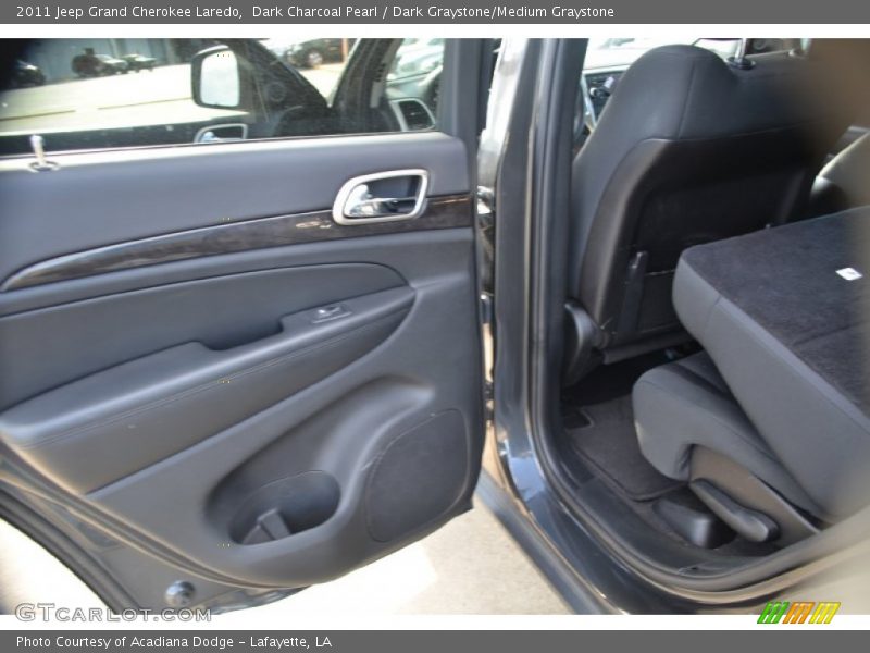 Dark Charcoal Pearl / Dark Graystone/Medium Graystone 2011 Jeep Grand Cherokee Laredo