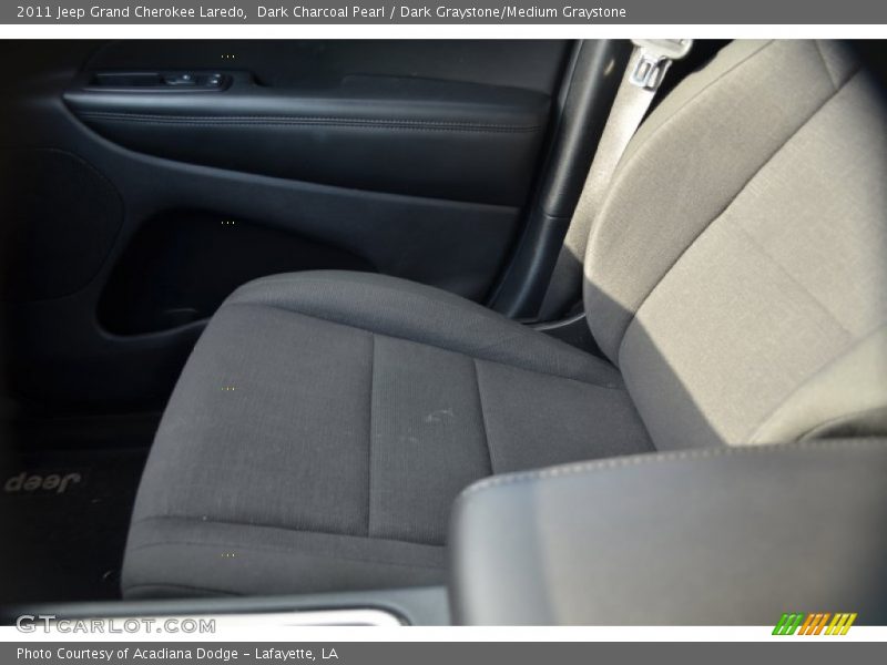 Dark Charcoal Pearl / Dark Graystone/Medium Graystone 2011 Jeep Grand Cherokee Laredo