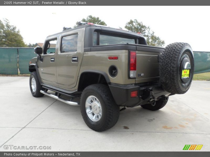 Pewter Metallic / Ebony Black 2005 Hummer H2 SUT