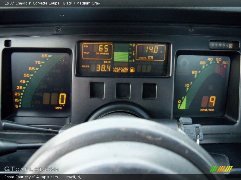  1987 Corvette Coupe Coupe Gauges