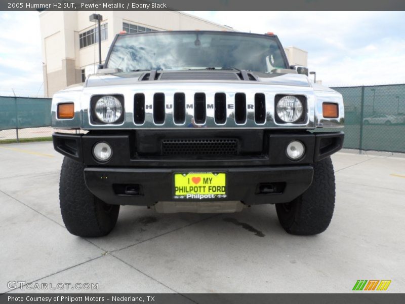 Pewter Metallic / Ebony Black 2005 Hummer H2 SUT