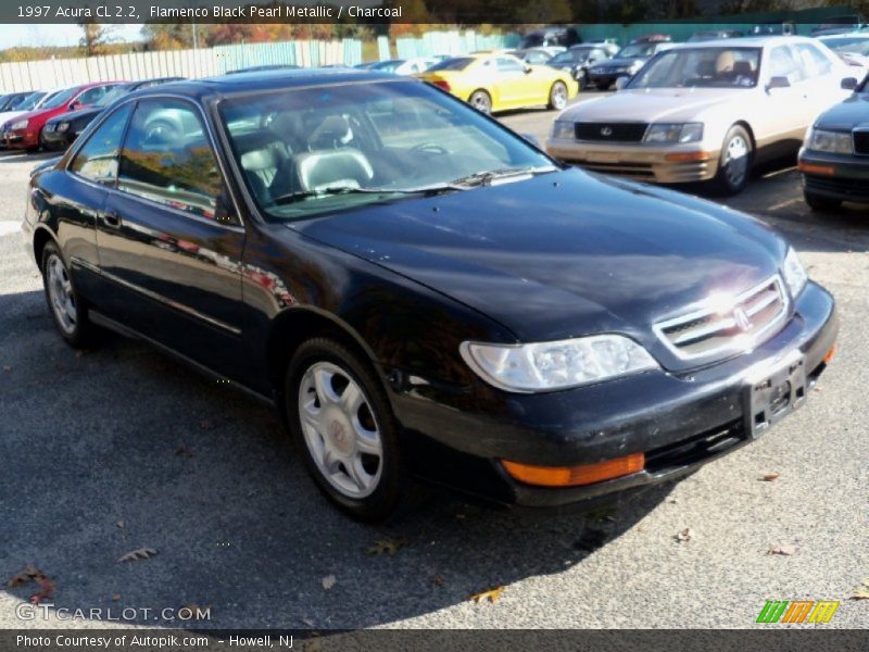 Flamenco Black Pearl Metallic / Charcoal 1997 Acura CL 2.2