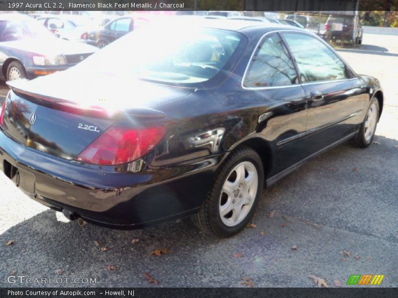 Flamenco Black Pearl Metallic / Charcoal 1997 Acura CL 2.2