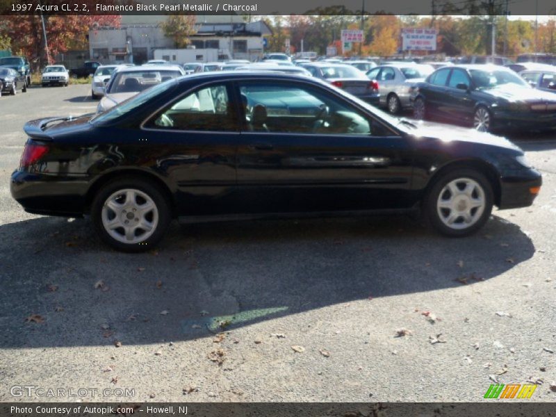 Flamenco Black Pearl Metallic / Charcoal 1997 Acura CL 2.2