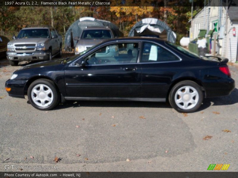 Flamenco Black Pearl Metallic / Charcoal 1997 Acura CL 2.2