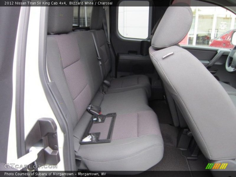 Blizzard White / Charcoal 2012 Nissan Titan SV King Cab 4x4