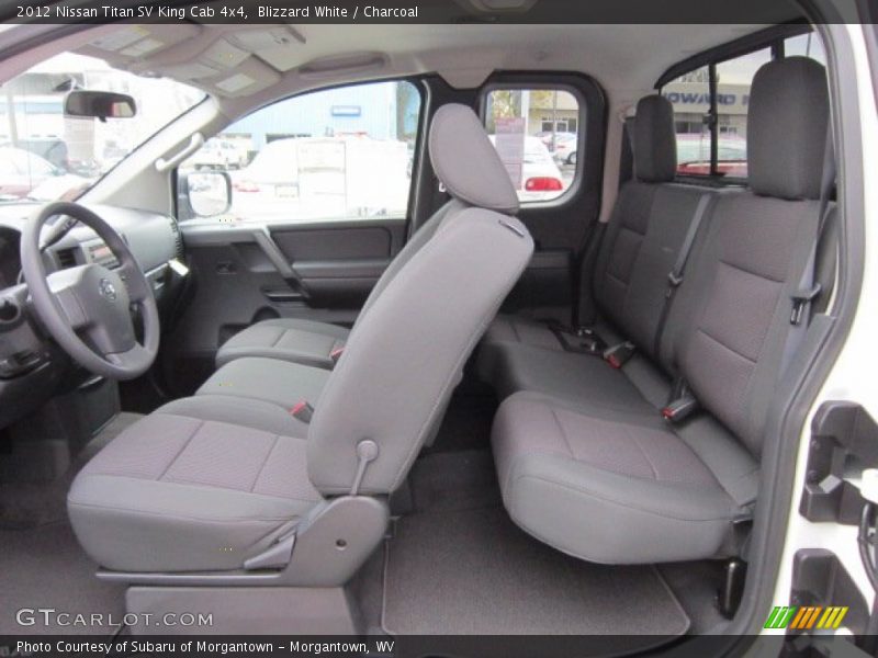  2012 Titan SV King Cab 4x4 Charcoal Interior