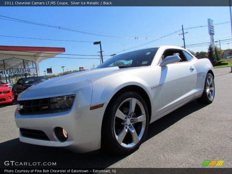 Silver Ice Metallic / Black 2011 Chevrolet Camaro LT/RS Coupe