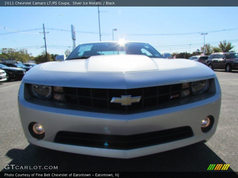 Silver Ice Metallic / Black 2011 Chevrolet Camaro LT/RS Coupe
