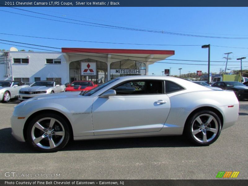 Silver Ice Metallic / Black 2011 Chevrolet Camaro LT/RS Coupe