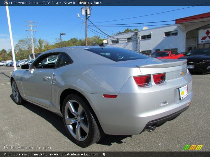 Silver Ice Metallic / Black 2011 Chevrolet Camaro LT/RS Coupe