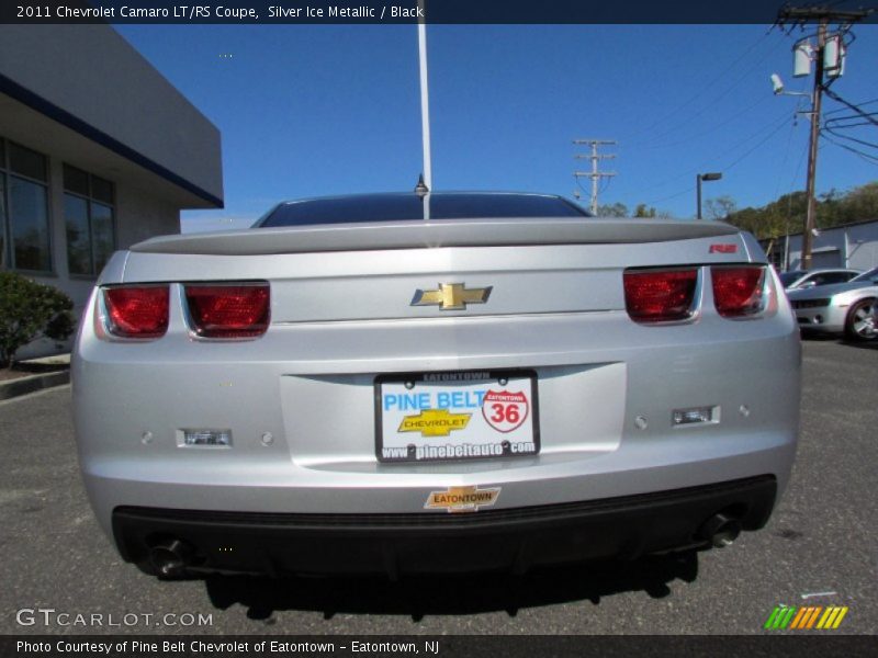 Silver Ice Metallic / Black 2011 Chevrolet Camaro LT/RS Coupe