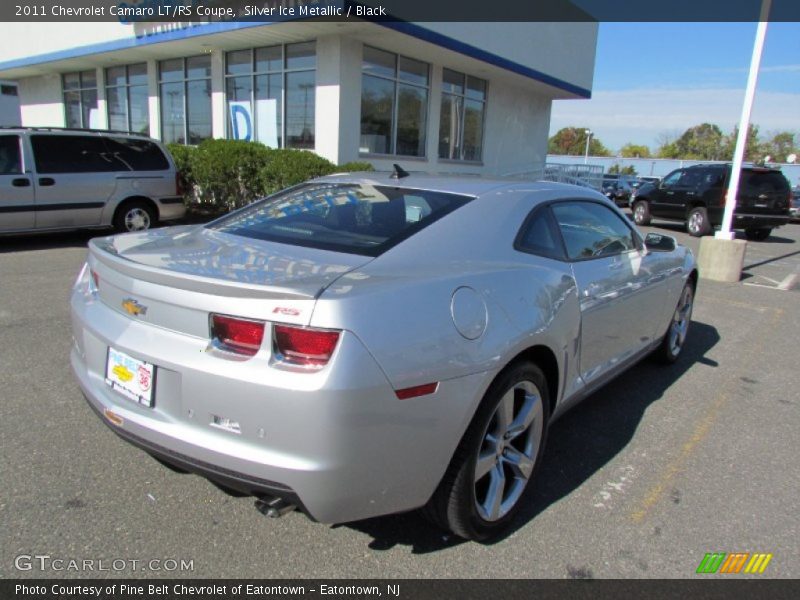Silver Ice Metallic / Black 2011 Chevrolet Camaro LT/RS Coupe