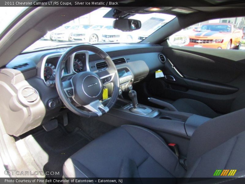 Silver Ice Metallic / Black 2011 Chevrolet Camaro LT/RS Coupe