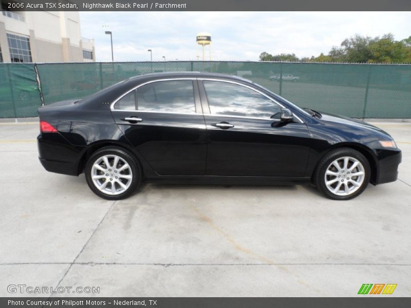 Nighthawk Black Pearl / Parchment 2006 Acura TSX Sedan