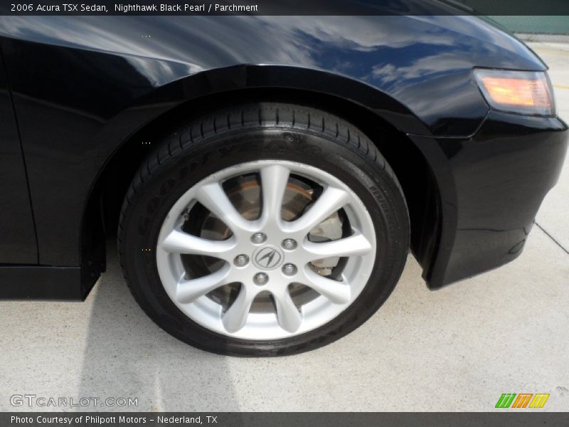 Nighthawk Black Pearl / Parchment 2006 Acura TSX Sedan