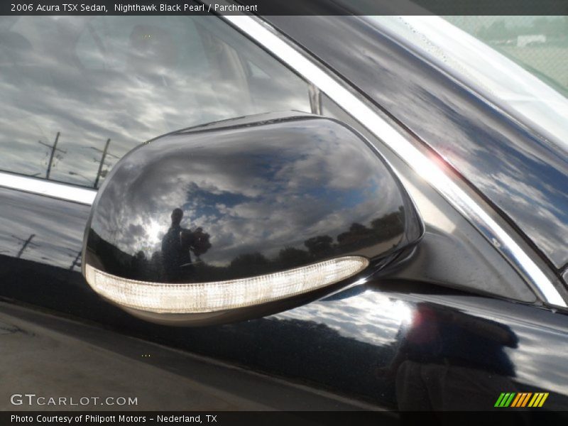 Nighthawk Black Pearl / Parchment 2006 Acura TSX Sedan