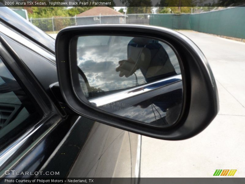 Nighthawk Black Pearl / Parchment 2006 Acura TSX Sedan