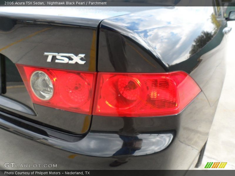 Nighthawk Black Pearl / Parchment 2006 Acura TSX Sedan