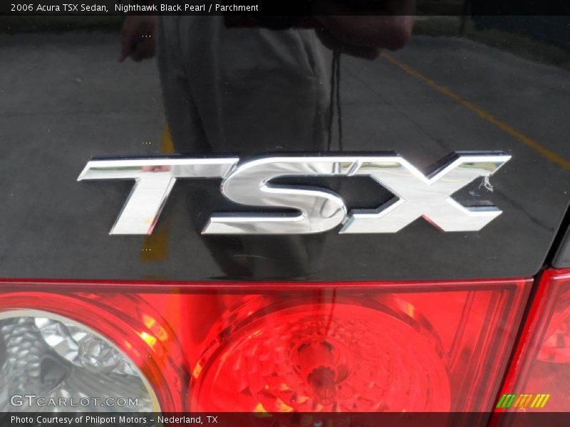 Nighthawk Black Pearl / Parchment 2006 Acura TSX Sedan