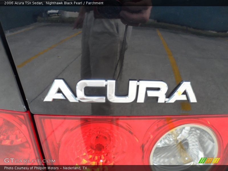 Nighthawk Black Pearl / Parchment 2006 Acura TSX Sedan
