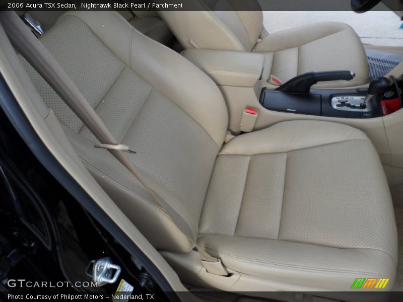 Nighthawk Black Pearl / Parchment 2006 Acura TSX Sedan