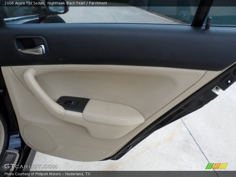Nighthawk Black Pearl / Parchment 2006 Acura TSX Sedan