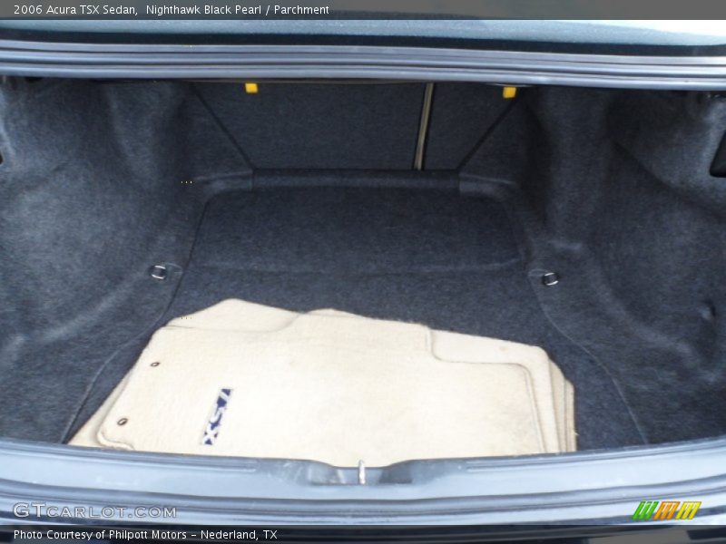 Nighthawk Black Pearl / Parchment 2006 Acura TSX Sedan
