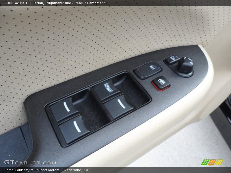 Nighthawk Black Pearl / Parchment 2006 Acura TSX Sedan