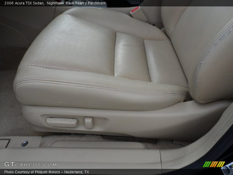 Nighthawk Black Pearl / Parchment 2006 Acura TSX Sedan