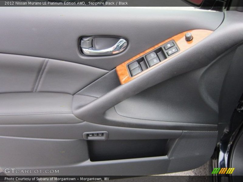 Door Panel of 2012 Murano LE Platinum Edition AWD
