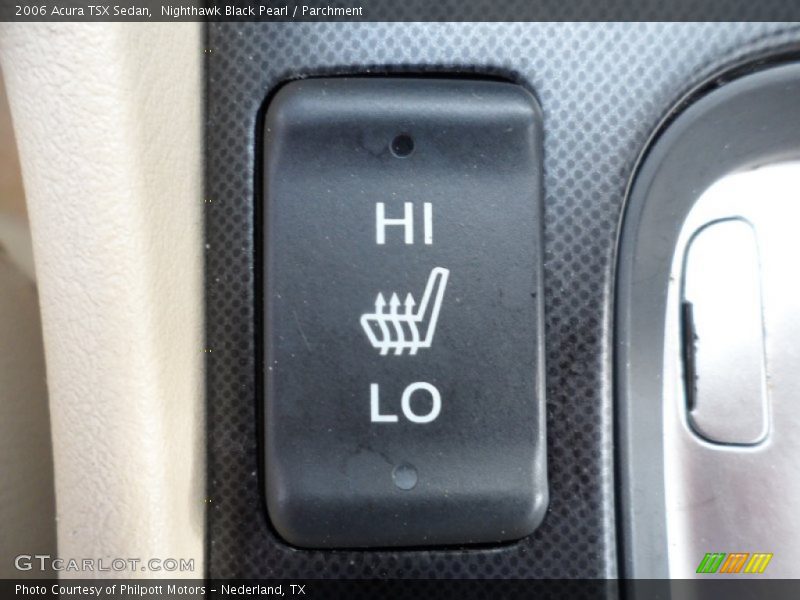 Nighthawk Black Pearl / Parchment 2006 Acura TSX Sedan