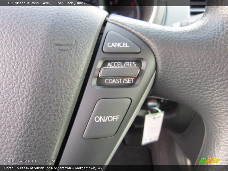 Super Black / Black 2012 Nissan Murano S AWD
