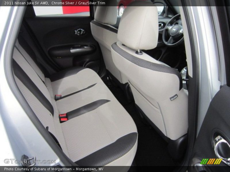 Chrome Silver / Gray/Silver Trim 2011 Nissan Juke SV AWD