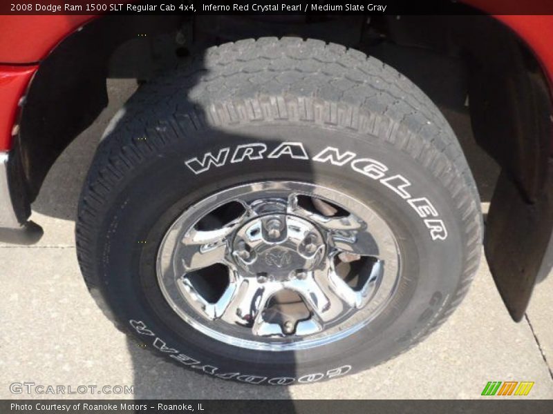 Inferno Red Crystal Pearl / Medium Slate Gray 2008 Dodge Ram 1500 SLT Regular Cab 4x4