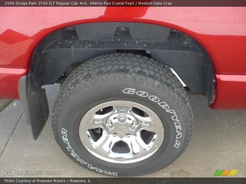 Inferno Red Crystal Pearl / Medium Slate Gray 2008 Dodge Ram 1500 SLT Regular Cab 4x4
