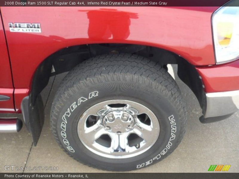 Inferno Red Crystal Pearl / Medium Slate Gray 2008 Dodge Ram 1500 SLT Regular Cab 4x4