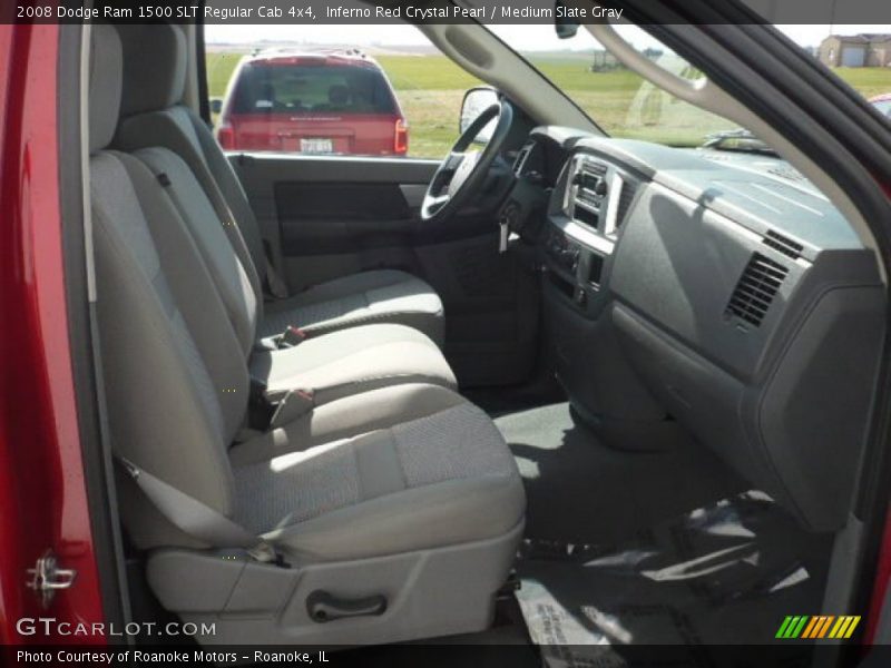 Inferno Red Crystal Pearl / Medium Slate Gray 2008 Dodge Ram 1500 SLT Regular Cab 4x4