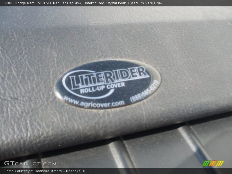 Inferno Red Crystal Pearl / Medium Slate Gray 2008 Dodge Ram 1500 SLT Regular Cab 4x4