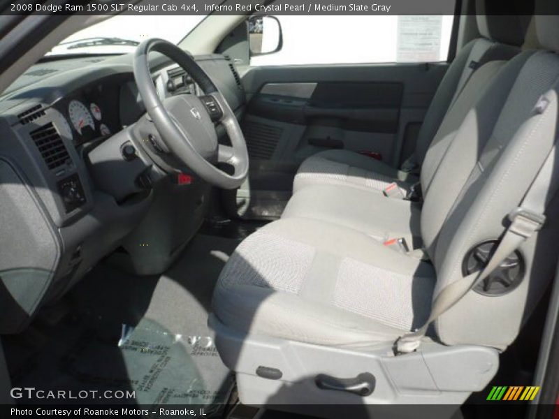 Inferno Red Crystal Pearl / Medium Slate Gray 2008 Dodge Ram 1500 SLT Regular Cab 4x4