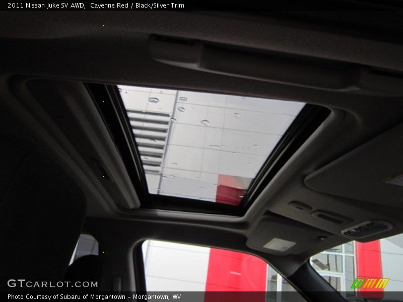 Cayenne Red / Black/Silver Trim 2011 Nissan Juke SV AWD