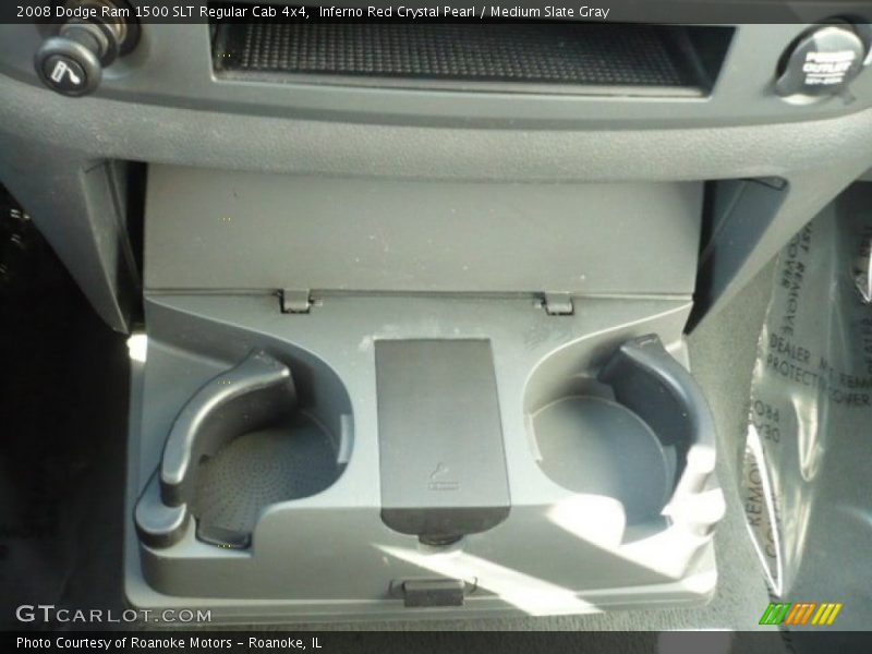 Inferno Red Crystal Pearl / Medium Slate Gray 2008 Dodge Ram 1500 SLT Regular Cab 4x4