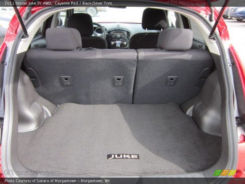 Cayenne Red / Black/Silver Trim 2011 Nissan Juke SV AWD