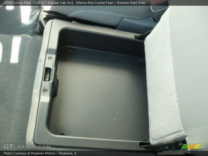 Inferno Red Crystal Pearl / Medium Slate Gray 2008 Dodge Ram 1500 SLT Regular Cab 4x4