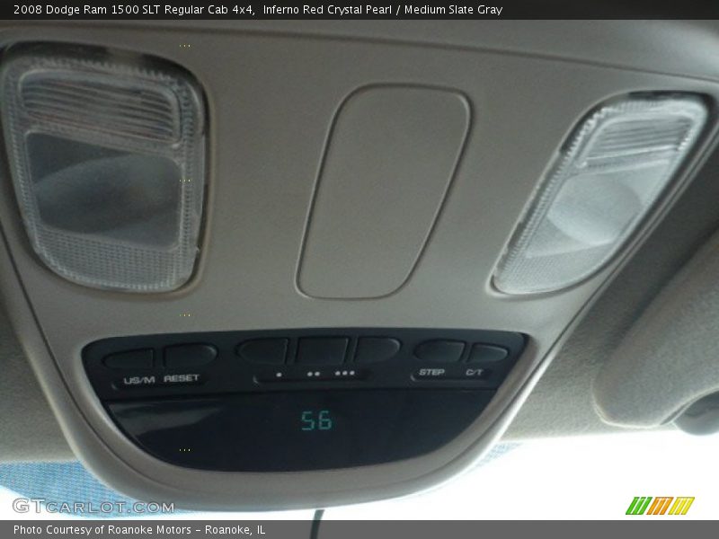 Inferno Red Crystal Pearl / Medium Slate Gray 2008 Dodge Ram 1500 SLT Regular Cab 4x4