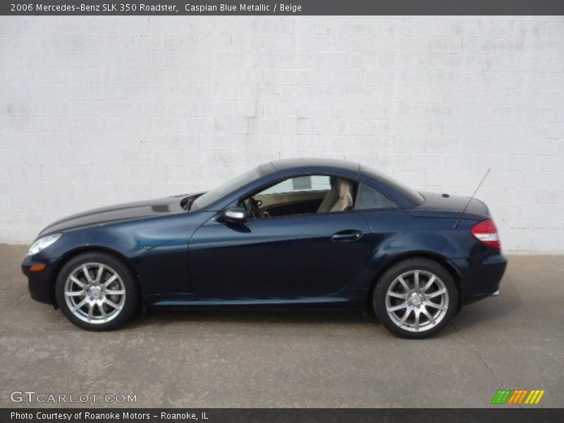  2006 SLK 350 Roadster Caspian Blue Metallic